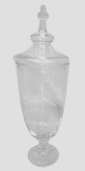 Paragon Style W/ Cap Glass Vase