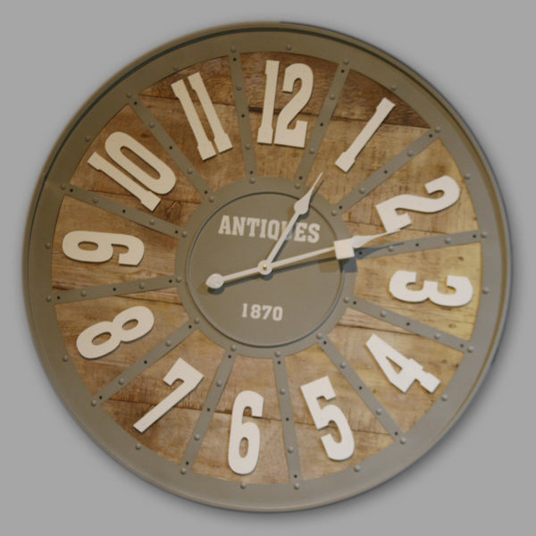 Wooden Vintage Clock